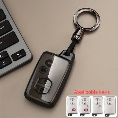 1 шт. Мягкий ТПУ чехол для автомобильного ключа, подходит для Toyota Aqua Rav4 Land Cruiser Camry Prado Corolla Prius 2013 2014 Бесключевые автоаксессуары
