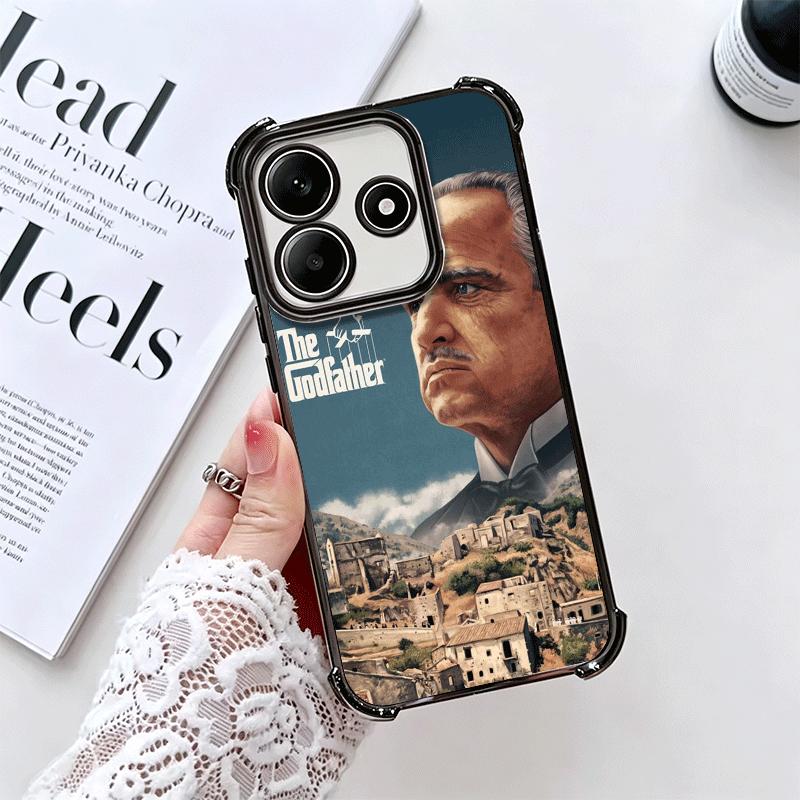 Мягкий чехол для телефона The Godfather TV для Xiaomi Redmi Note 14 15 Pro Plus 13 12 11S 11T 5G 10 9S 9 Покрытие Защита от падения Fundas