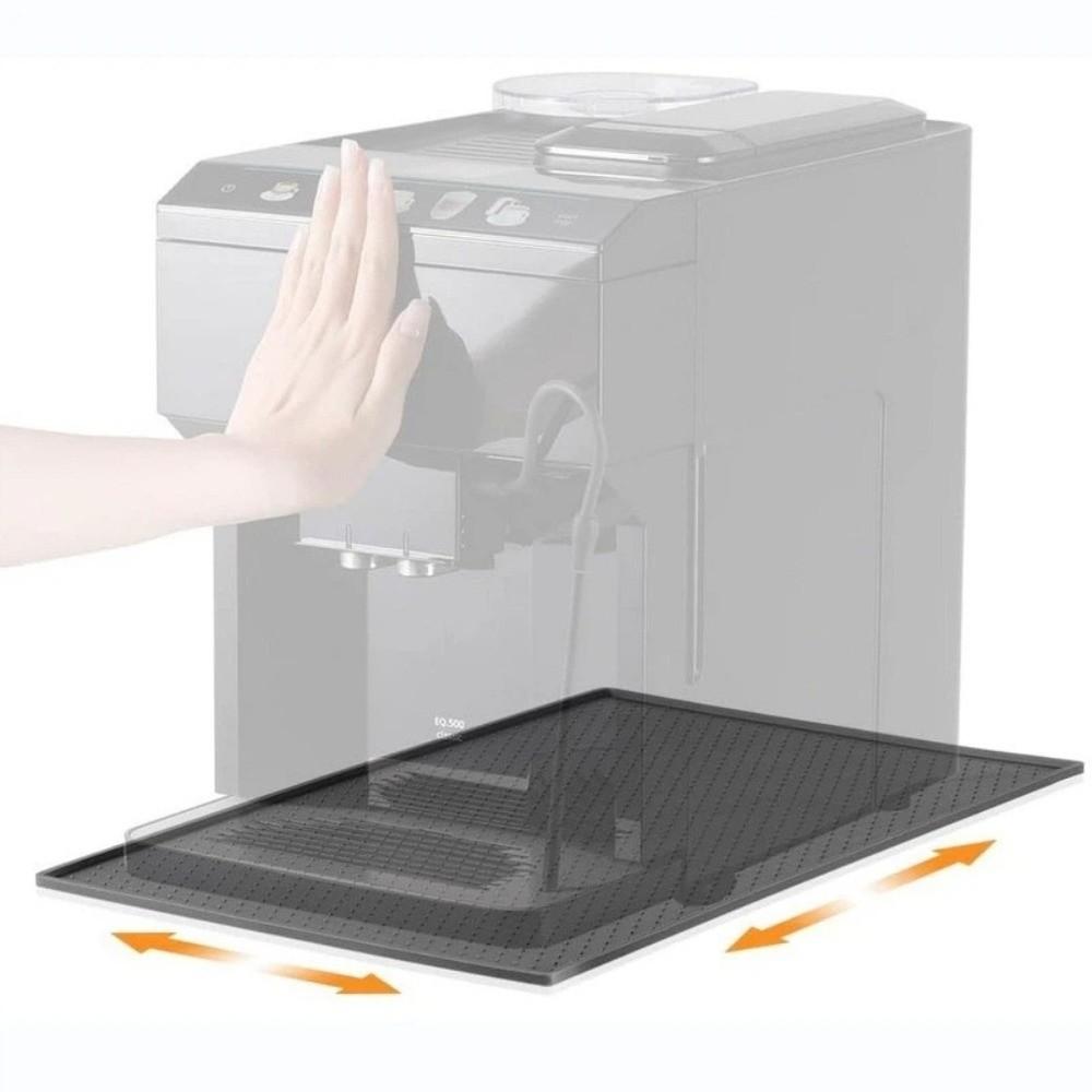 Non Slip Coffee Machine Mat Heat Resistant Bar Kitchen Draining Mat Silicone Placemat  Tea Mat