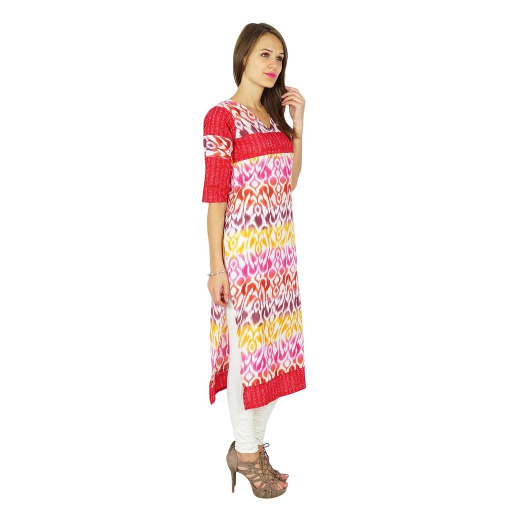 Phagun Designer Indian Bollywood Kurta Women Ethnic Kurti Casual Tunic Dress