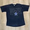 Винтажная футболка с одинарным швом 1997 года NFL на FOX Dallas Cowboys Черная XL NFC EAST