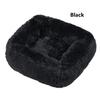 Square Dog Cat Bed with Side Cover Medium Large Sofa Plush Kennel Winter Warm Puppy Mat Nest Soft House Non-slip Basket Cushion