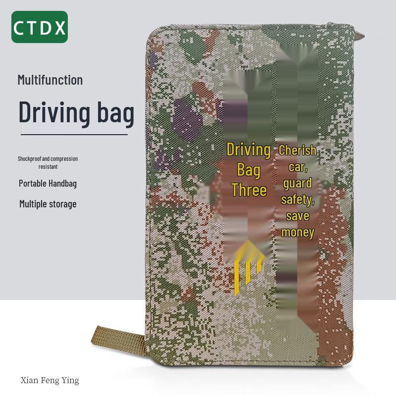 CTDX Portable Driving Bag Wallet & Document Organizer