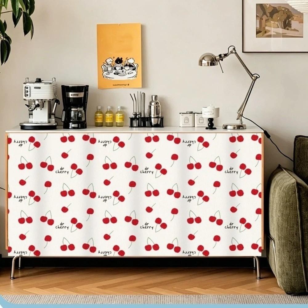Dust-Proof Cabinet Cover Curtain Wear-resistant Shoe Cabinet Curtain Miscellaneous Cabinet