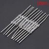 10Pcs 14Mm Glass Magnetic Induction Reed Switch Magswitch Normally Open No