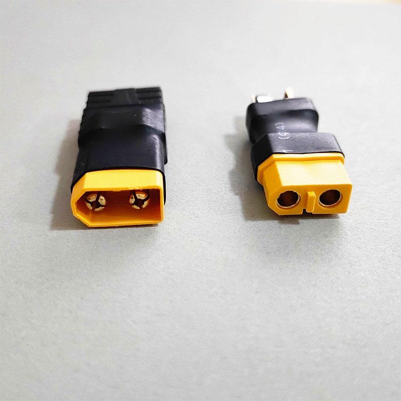 1PCS RC Battery Connector Adapter XT30 XT60 XT90 T-Plug TRX Male to Female Plug For RC LiPo Battery Charger
