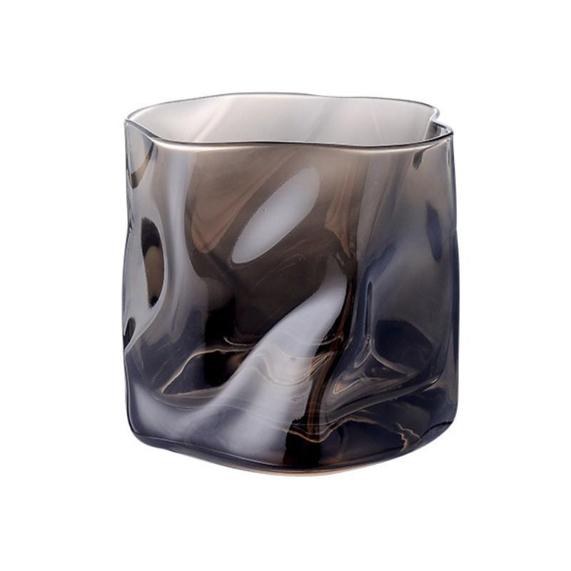 Новые креативные нестандартные витые стеклянные стаканы в стиле Ins, плиссированные бокалы для виски, пивные бокалы, бокалы для красного вина, бокалы для вечеринок и баров, винные бокалы