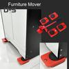 1 Set Furniture Mover with 8 Wheels Heavy Duty Furniture Lifter 330Lbs Load Bearing Multifunction Appliance Roller Furniture Moving Dolly Slider Tools