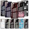 LOVE Heart Glass Case For Samsung Galaxy S22 S20 FE S21 Plus Phone Cover S10 5G S9 Note 20 Ultra 10 Lite Shell