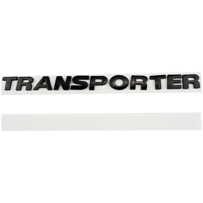 AABIN1 Car ABS Trunk Letters Words Logo Badge Emblem Decals Sticker For Volkswagen VW TRANSPORTER T4 T5 T6 T7 T8 Styling Accessories