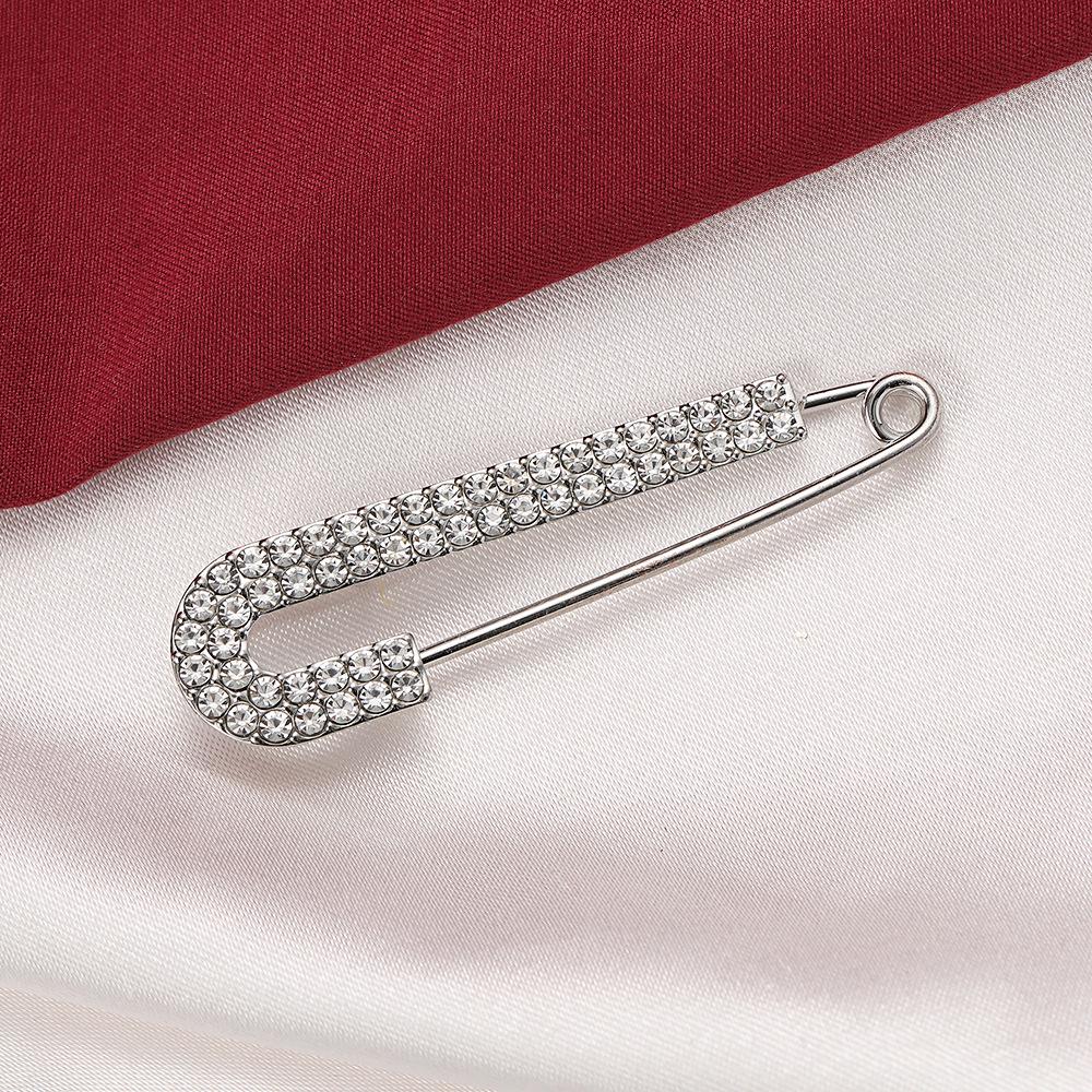 Роскошная брошь-утяжка для талии со стразами: Декоративная булавка и фиксатор для одежды