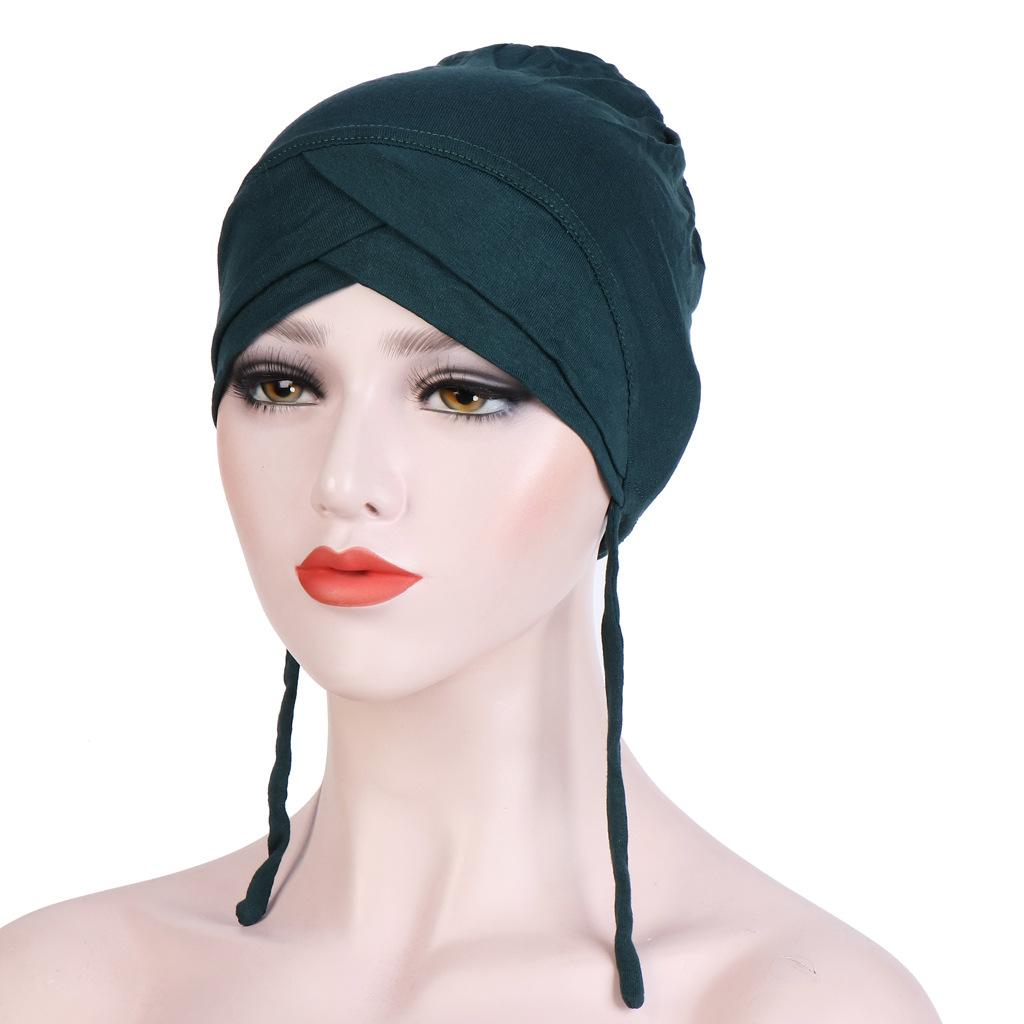 JYL TS Тюрбан с полями для рукоделия Женская двухслойная кепка Полиэстер