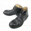 Made In Italy / CESARE PACIOTTI HEROES Leather Short Ankle / Chukka Boots Black /7.5 / 26.0-26.5cm/(USED)