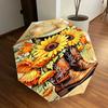 Cowboy Boots with Sunflowers Umbrella- Western Style Cowboy Hat and Boots for Men Women - Festival Gift Idea - Outdoor Rain Umbrella with Au