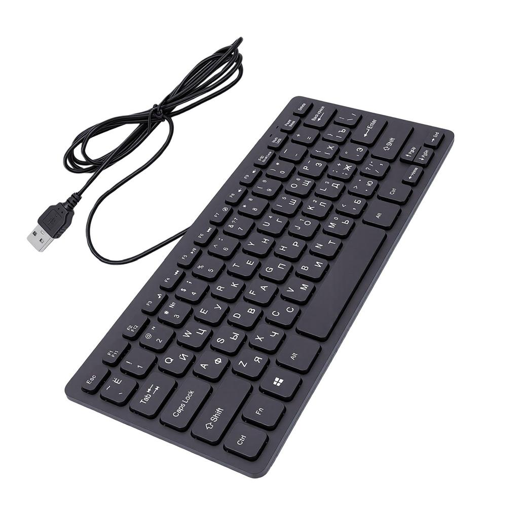 Клавиатура для миноритарного языка, USB-интерфейс, 1,35 метра, проводная клавиатура для компьютера, ноутбука, русский