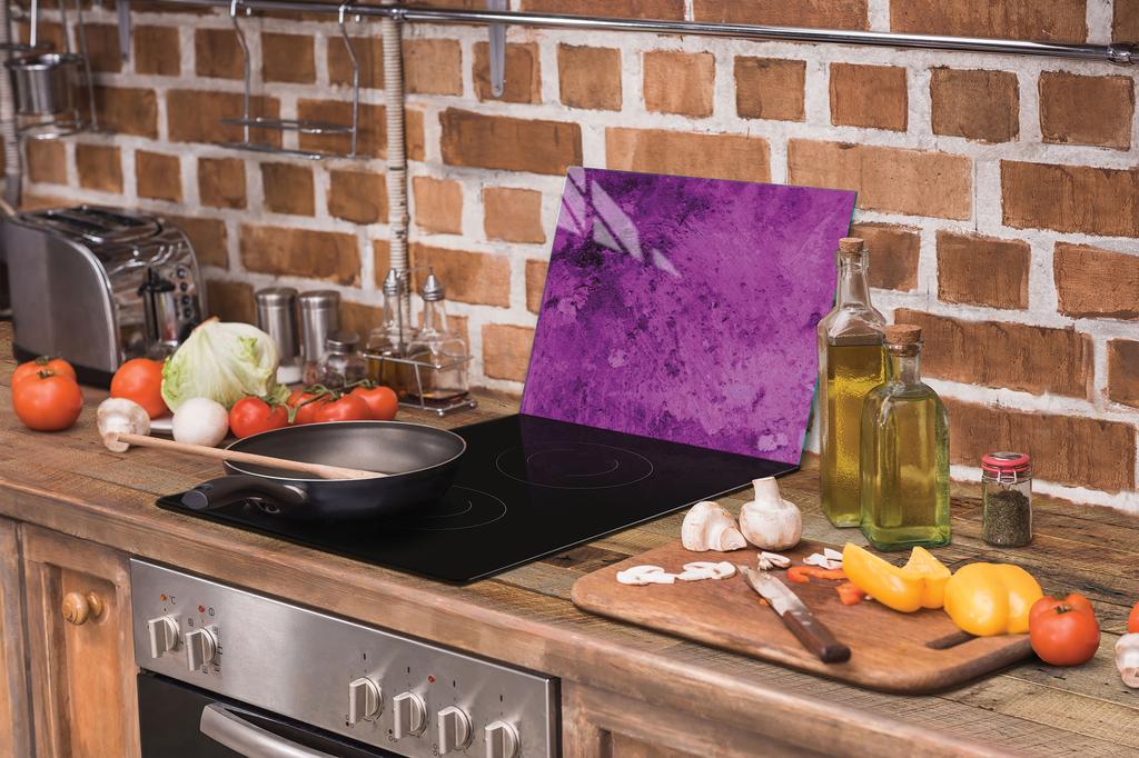SZKLANA DESKA DO KROJENIA 40x30 FIOLETOWA
