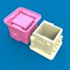 Силиконовые формы для хранения в доме, формы для DIY-литья из бетона, форма для цветочного горшка, инструмент для изготовления подсвечников и украшений, легко чистить