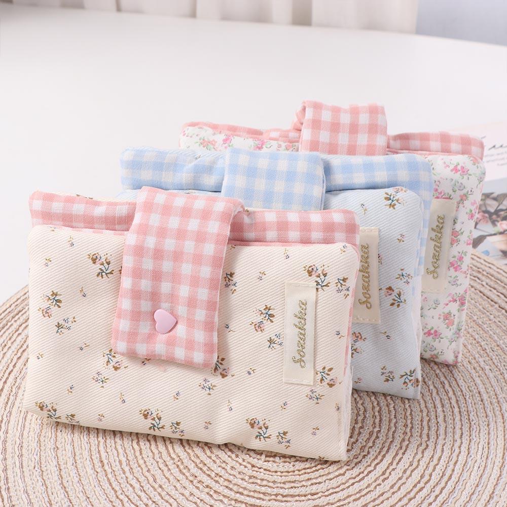 Многоцелевой блокнот с цветочными узорами, тканевый дневник, защитная обложка, для студента