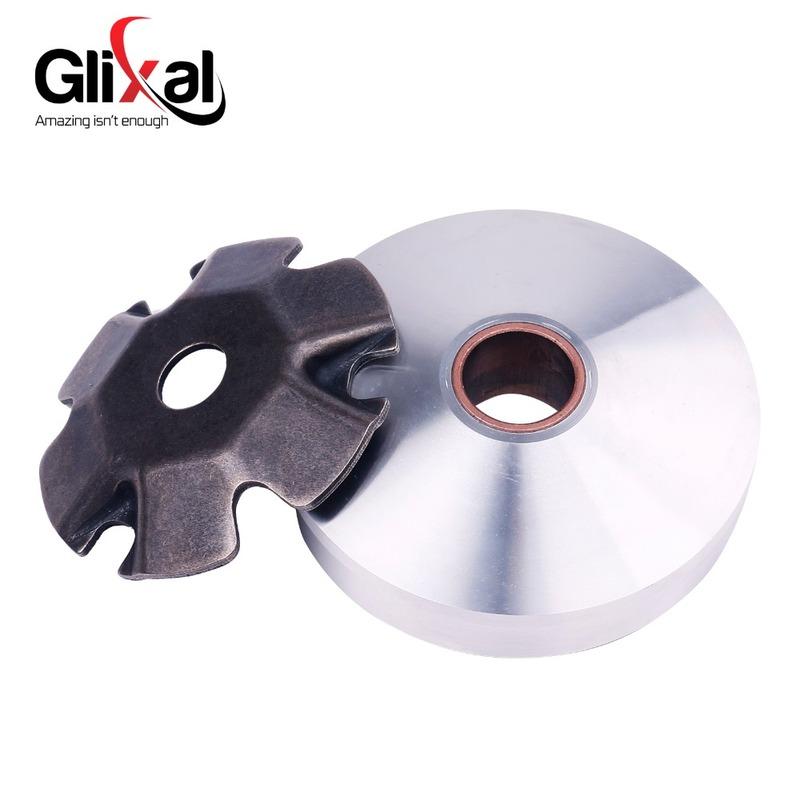Glixal GY6 49cc 50cc Китайский Скутер Мопед Комплект Вариатора Передний Ведущий Шкив Сцепления с Грузиками 139QMB 139QMA TAOTAO SUNL