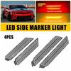 Dynamic White Amber Red LED Side Blue Marker For Light Chevy 2010-2015 Camaro