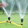 360-Degree Rotation Garden Sprinkler Large Area Garden Watering System 3 Gears Adjustment Easy To Install Wide Coverage Water Sprinkler