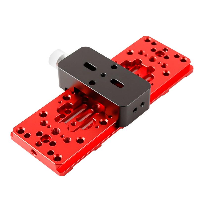 Xingyuan 335mm Equatorial Mount Wide Rail Telescope Dovetail Plate - Black/Red