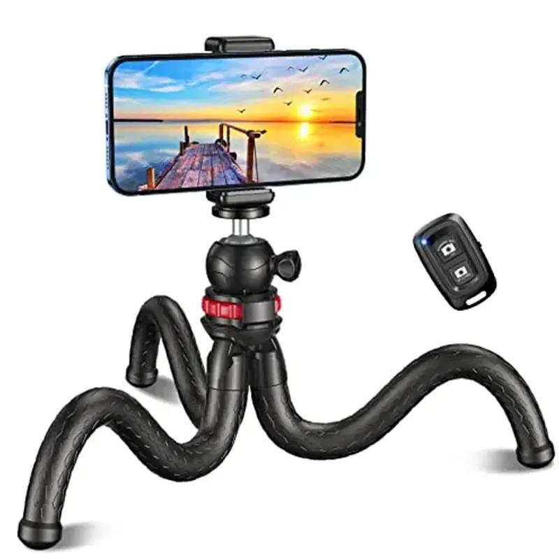 Штатив для телефона Гибкий губчатый штатив-осьминог Мини-штатив для iPhone Samsung Xiaomi Huawei Мини-штатив для камеры Держатель-клипса для телефона