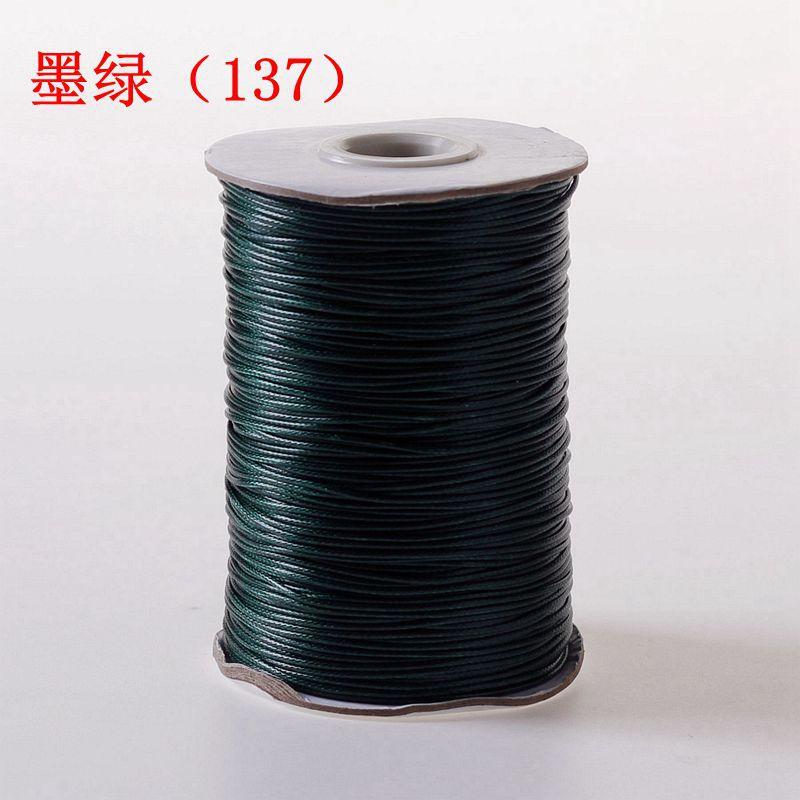 Материал для ожерелья и браслета, ювелирные аксессуары, разноцветная вощеная веревка, 200 ярдов в рулоне вощеной нити, плетеная проволочная веревка своими руками