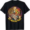 Halloween Horror All Tricks No Treats Vintage Comic T-Shirt