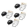 Fuel Supply Carburetor RepairKit Advanced Carburetor Carb Repair Kit for Kawasaki ZZR600D 1990 92 Complete Set (4 Sets)
