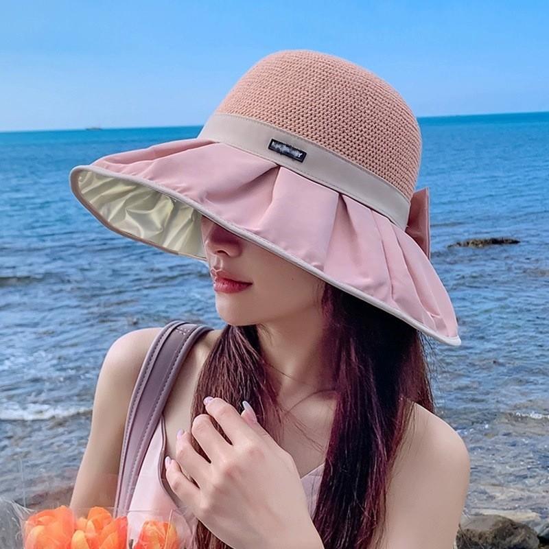 Солнцезащитная шляпа с широкими полями для женщин, закрывающая лицо и защищающая от УФ-лучей летом на солнце, для езды, для улицы, солнцезащитная, для альпинизма