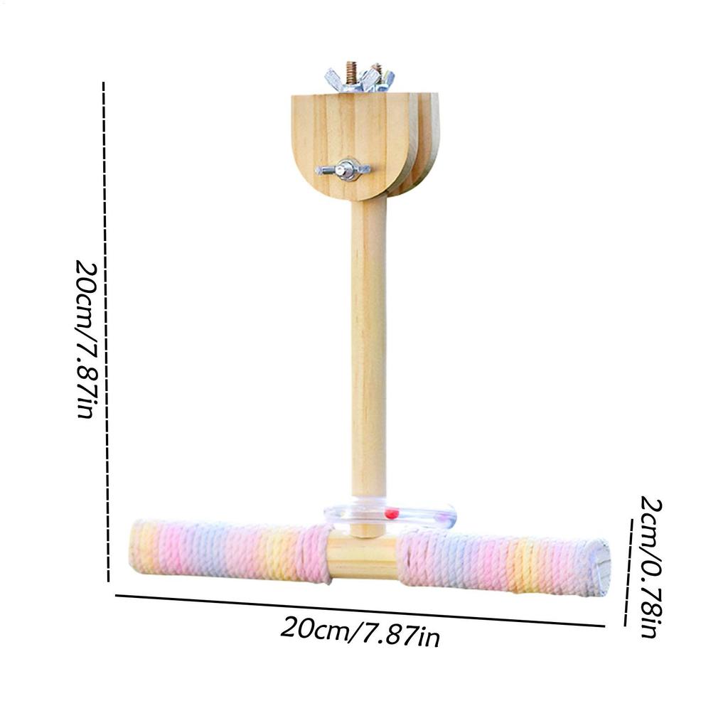Стойка-жердочка для птиц, Жердочки из хлопковой веревки для птиц, Игрушки-качели для попугаев, Гамак, Аксессуары для клетки для зябликов, неразлучников, волнистых попугайчиков, для упражнений