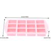12Cavity Square Silicone Molds For Diy Brownie Bites Fudges Cakes Candy Jelly Bakeware For Kids Baking Decorating Mold