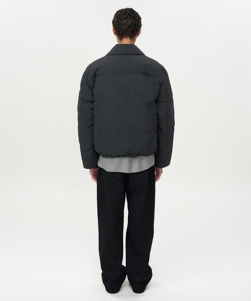 Insilence Collar Flight Down Puffer Black