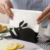 Элегантный Металлический Держатель Для Салфеток С Животными - Стильный Аксессуар Для Кухни И Обеденного Стола, Идеально Подходит Для Дома И Ресторана
