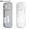 Прозрачный Черный Мягкий Чехол Для iPhone 17 Air 16 16E 15 14 13 12 Pro Max Plus Mini Прозрачный Силиконовый Ультратонкий Чехол 17ProMax Тонкий