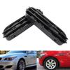 A30F-1Pair Car Side Wing Fender Air Flow Vents Grille Grill For BMW E60/E61 E39 M5 Glossy Black