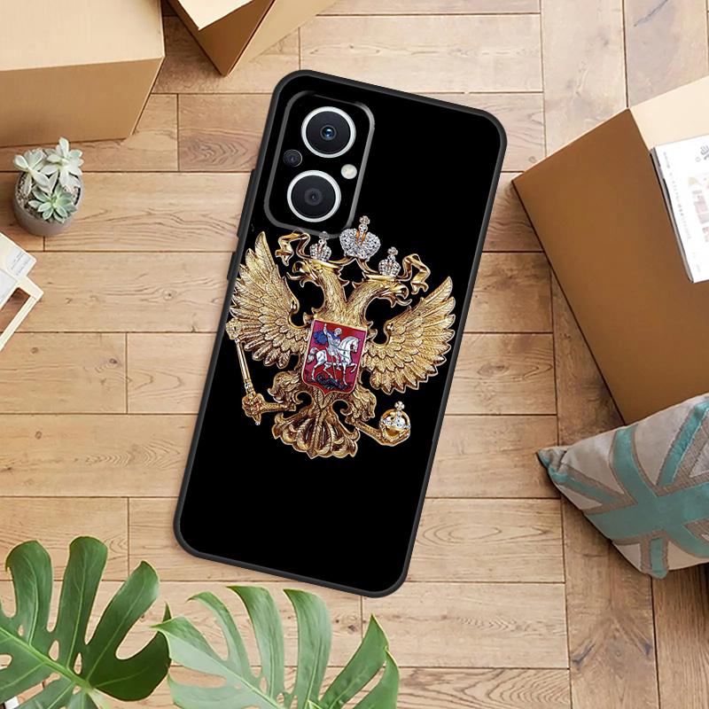 Россия Русский Герб Чехол Для OPPO Reno 13F 14F 12F 10 11 12 13 14 Pro 8T 7 8 Lite OPPO Find X9 X6 X5 X8 Pro Чехол