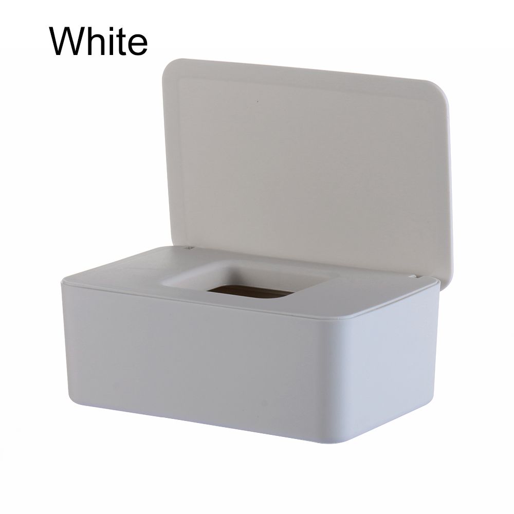 Dust-proof Holder Container Napkin Storage Paper Case Home Tissue Baby Wipes Wet Tissue Box