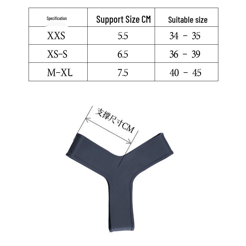 Silicone Non-Slip Flipper Straps for Swimming and Diving