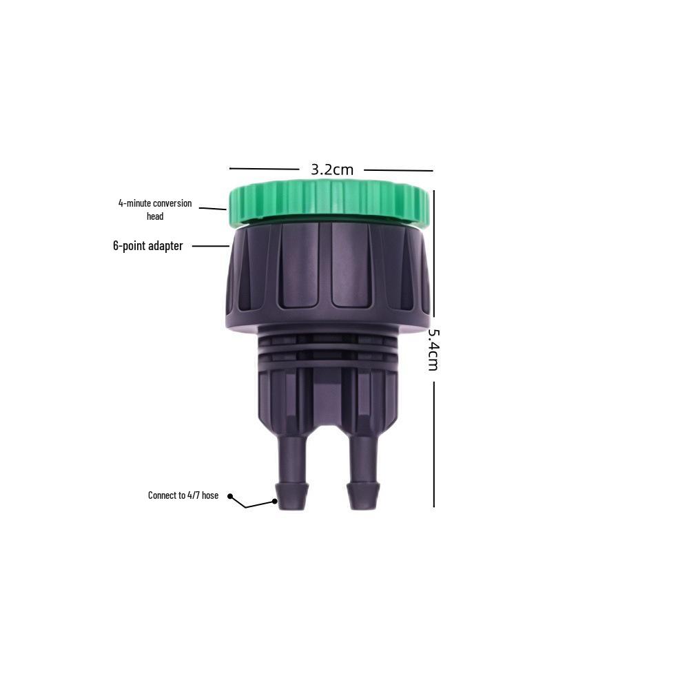 46-минутное устройство для быстрого подключения и автоматического капельного полива для полива сада