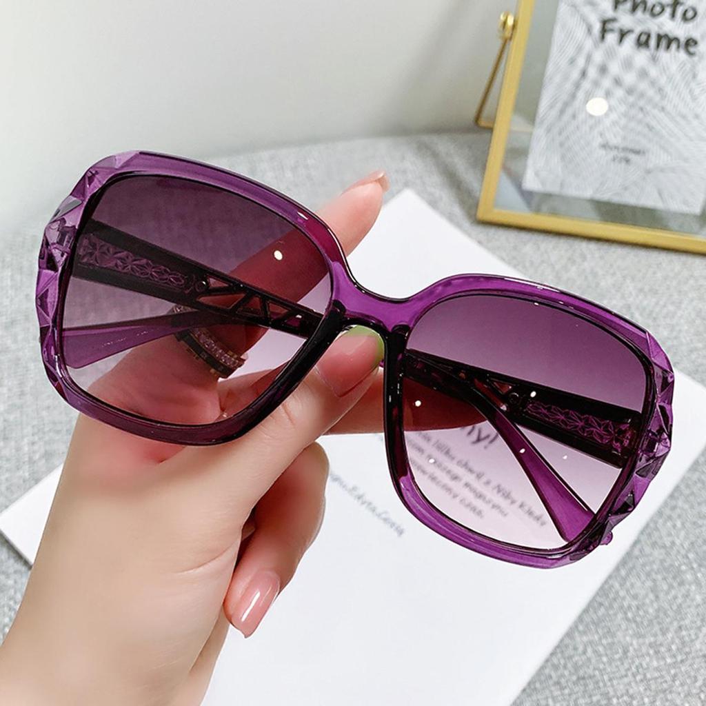 New Ladies Trend Toad Mirror Fashion Large Frame Vacation Retro Non-polarized Fashion Accessory