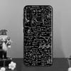 Чехол для Huawei Nova Y70 Y90 Y60 Y72 Y73 Y61 Y91 9 10 SE 12i 12s 11i 8i P30 P40 Lite P60 Pro с формулами по физике, науке и математике