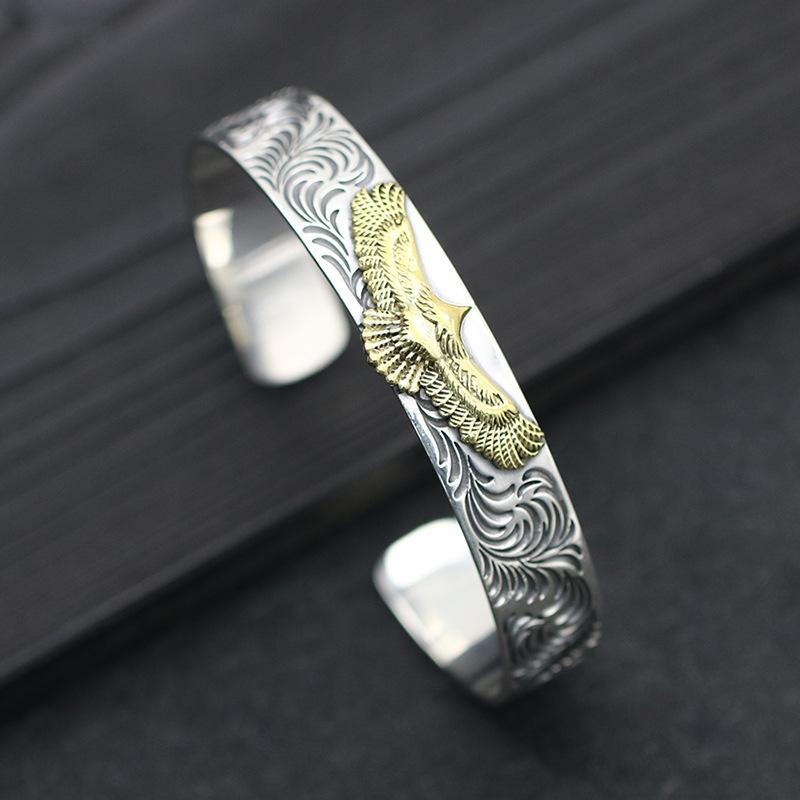 Тренд хип-хопа Золотой орел браслет мода креативные мужские рок-вечеринки ювелирные изделия