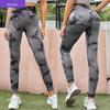 High-Waisted Tie-Dye Yoga Leggings: Quick-Dry, Seamless, Peach-Lift, Elastic Fitness Pants
