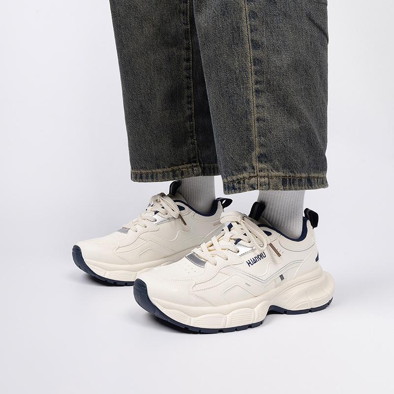 Global Platform Dad Shoes Men's ZHQ5663-3 Spring Men's Shoes Versatile Height-increasing Men's Sports and Leisure Trendy Shoes