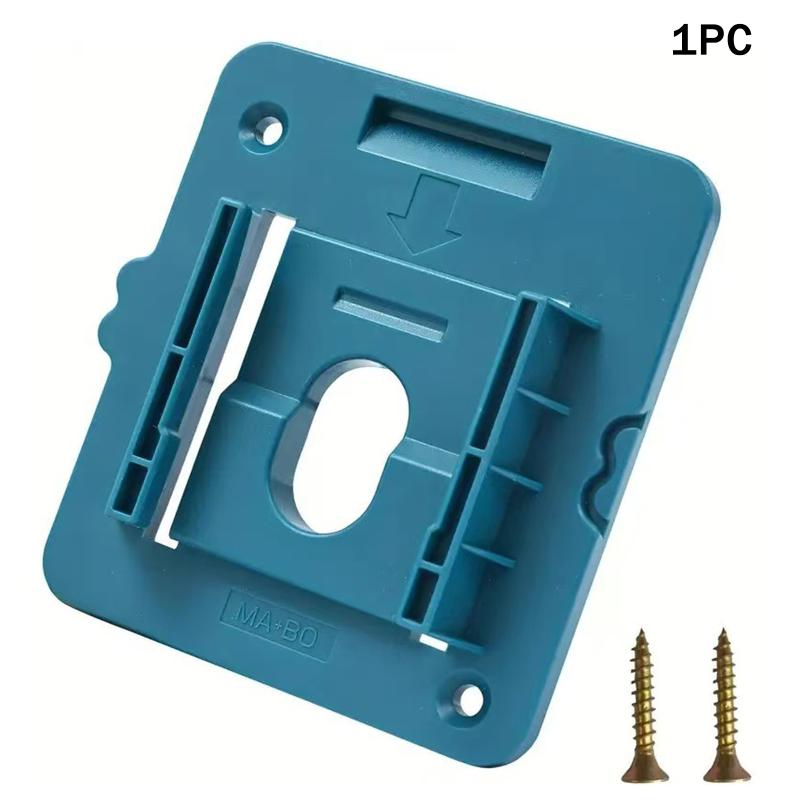 1Pc/5Pcs Wall Mount Dock Battery Holder For 18V Battery Compatible With BL1860 BL1850 BL1840 BL1830 With Screws