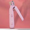2-in-1 Pet Nail Trimmer Stainless Steel Anti Splash Electric Nail Grinder Rechargeable Silent Operation Dog Nail Clipper