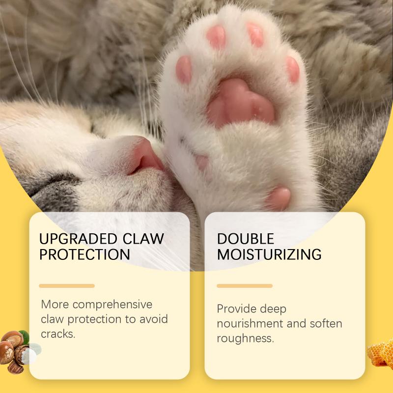 Yegbong 6G Pets Paw Balm For Cats Dogs Paw Protective Cream Foot Pad Moisturizer Pet Crack Feet Repair