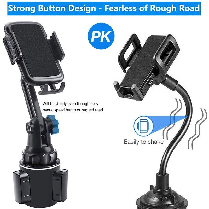Mobile Phone Accessories Universal Cup Mount Holder for Car Adjustable Smartphone